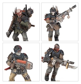 Warhammer 40000: Chaos space marines: Traitor guardsmen squad