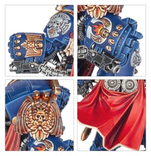 Warhammer 40000: Ultramarines: Marneus Calgar in Armour of Antilochus