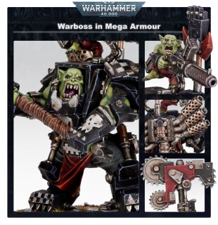 Warhammer 40,000 - Warboss in Mega Armour
