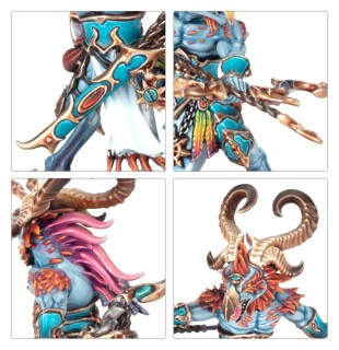 Warhammer Age of Sigmar: Spearhead: Disciples of Tzeentch – Tzaangor Warflock