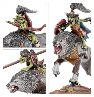 Warhammer Age of Sigmar: Spearhead: Gloomspite Gitz – Snarlpack Huntaz