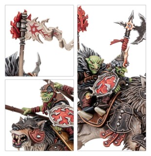 Warhammer Age of Sigmar: Spearhead: Gloomspite Gitz – Snarlpack Huntaz