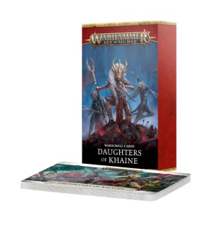 Warhammer Age of Sigmar: Warscroll Cards: Daughters of Khaine