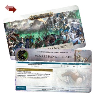 Warhammer Age of Sigmar: Warscroll Cards: Lumineth Realm-lords