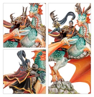 Warhammer: The Old World - Grand Cathay: Shugengan Lord on Great Spirit Longma