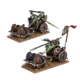 Warhammer: The Old World - Orc & Goblin Tribes - Orc Boar Chariots
