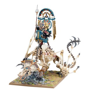 Warhammer: The Old World - Tomb King/Liche Priest on Necrolith Bone Dragon