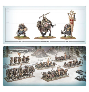Warhammer The Old World: Warriors of Chaos: Chaos Marauders Army Reinforcement Set