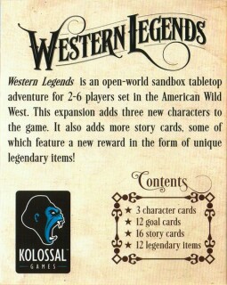 Western Legends : The Good, The Bad and The Handsome