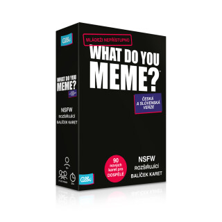 What Do You Meme CZ - rozšíření Mládeži nepřístupno