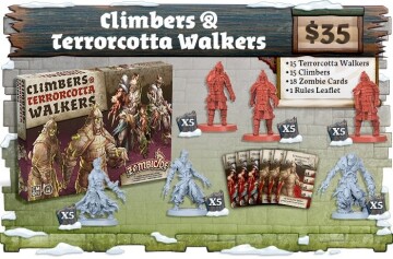 Zombicide: Climbers & Terrorcotta Walkers