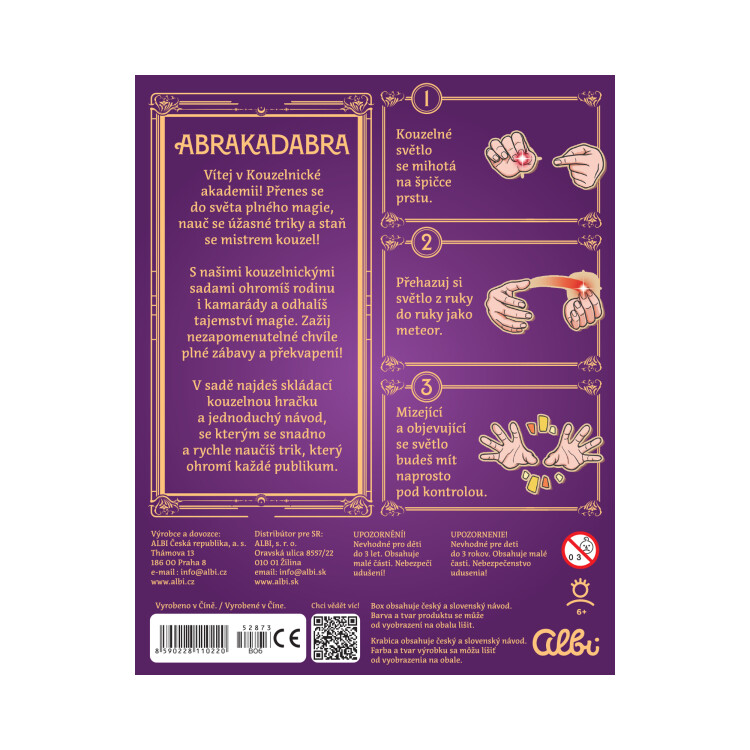 ABRAKADABRA: Kouzlení se světlem