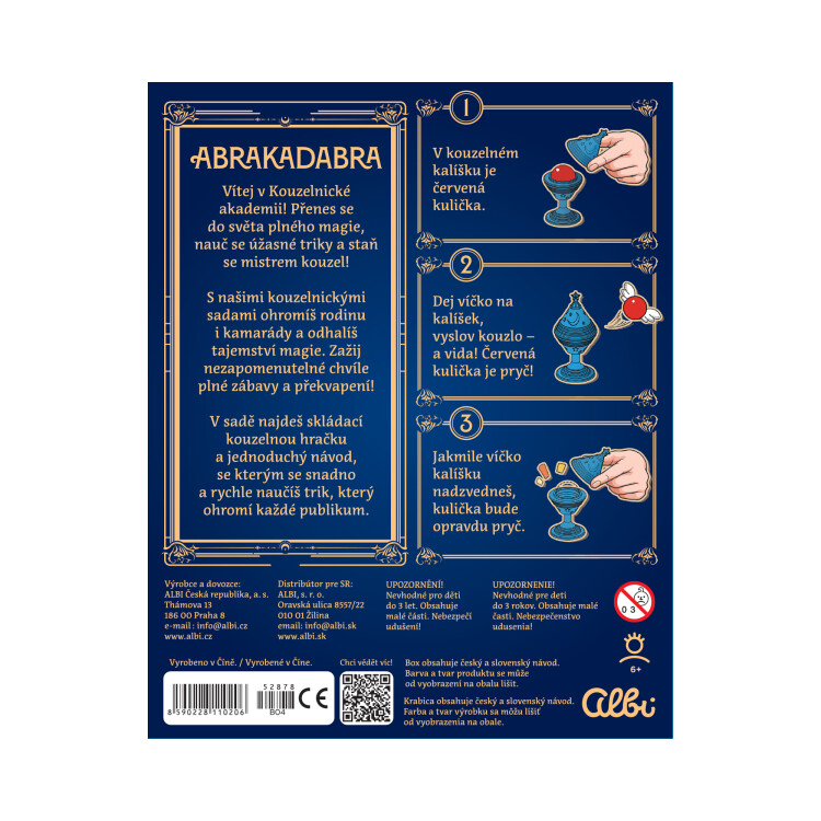 ABRAKADABRA: Kulička a kalíšek
