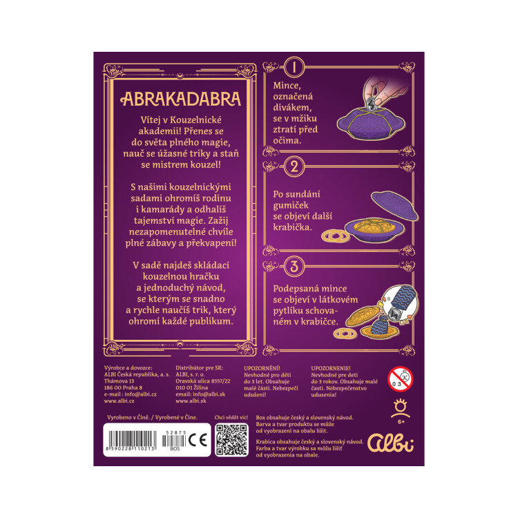 ABRAKADABRA: Trezor s mincí