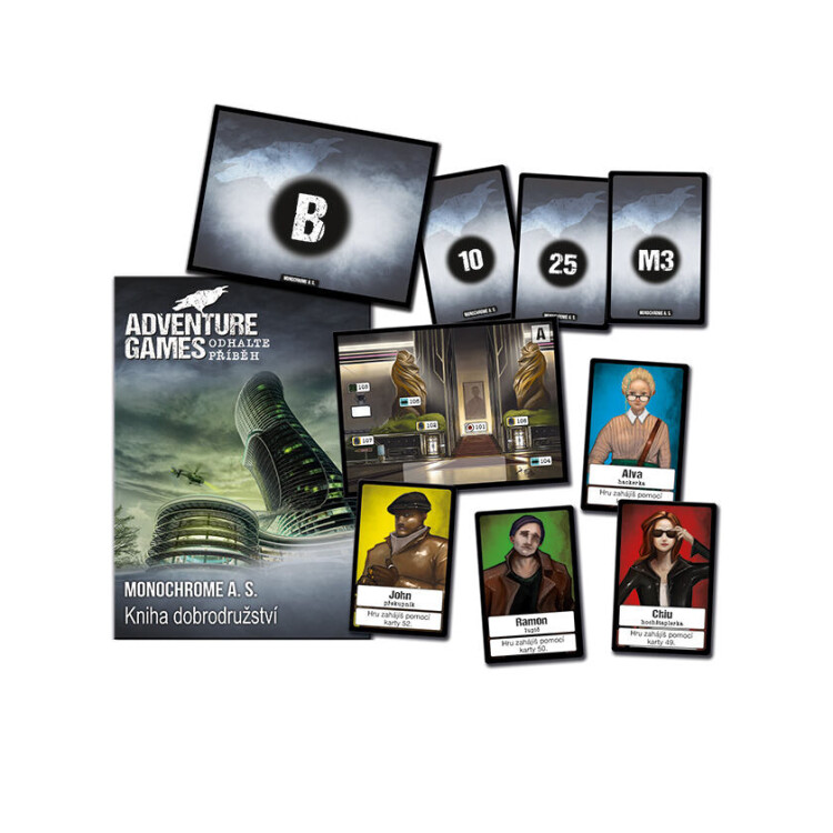ADVENTURE GAMES: Monochrome A. S.