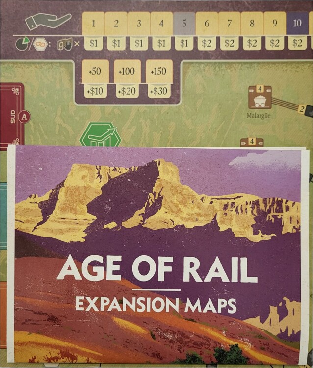 Age of Rail: South Africa – Expansion Maps: Allegheny & La Pampa