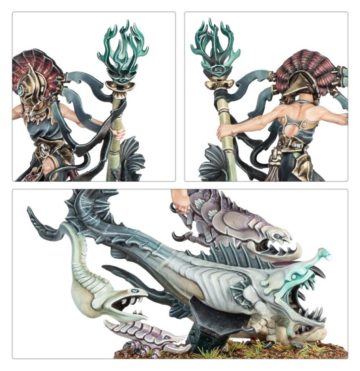 Age of Sigmar: Idoneth Deepkin: Mathaela, Oracle of the Abyss