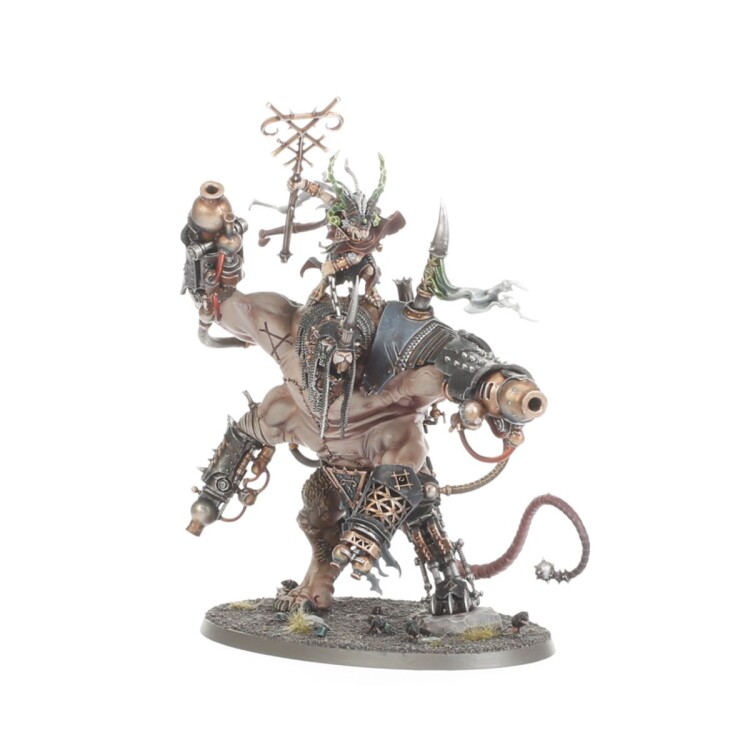 Age of Sigmar: Skaven: Thanquol on Boneripper