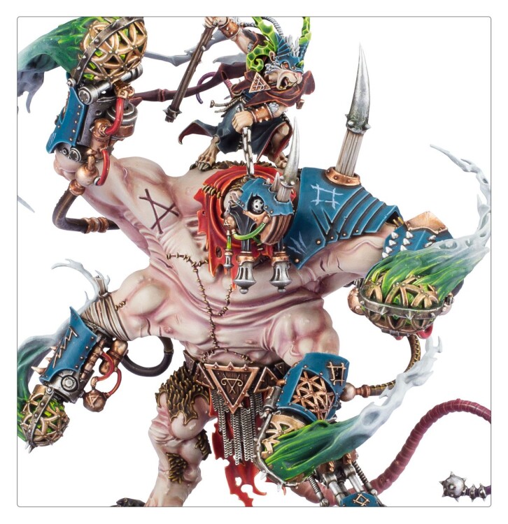 Age of Sigmar: Skaven: Thanquol on Boneripper