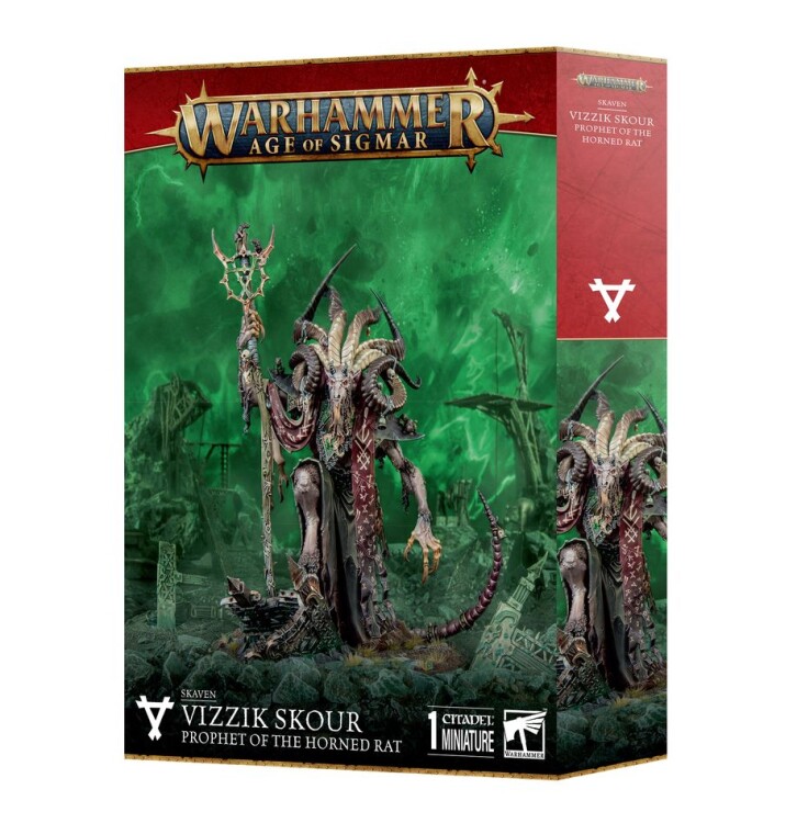 Age of Sigmar: Skaven: Vizzik Skour, Prophet of the Horned Rat