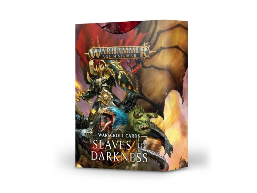 Age of Sigmar: Warscroll Card: Slaves to Darkness