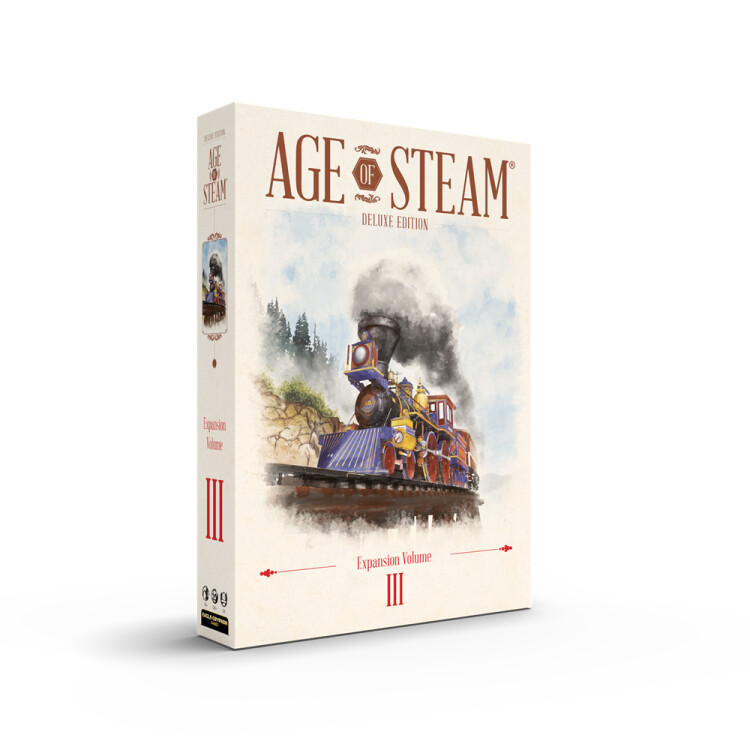 Age of Steam Deluxe: Expansion Volume III