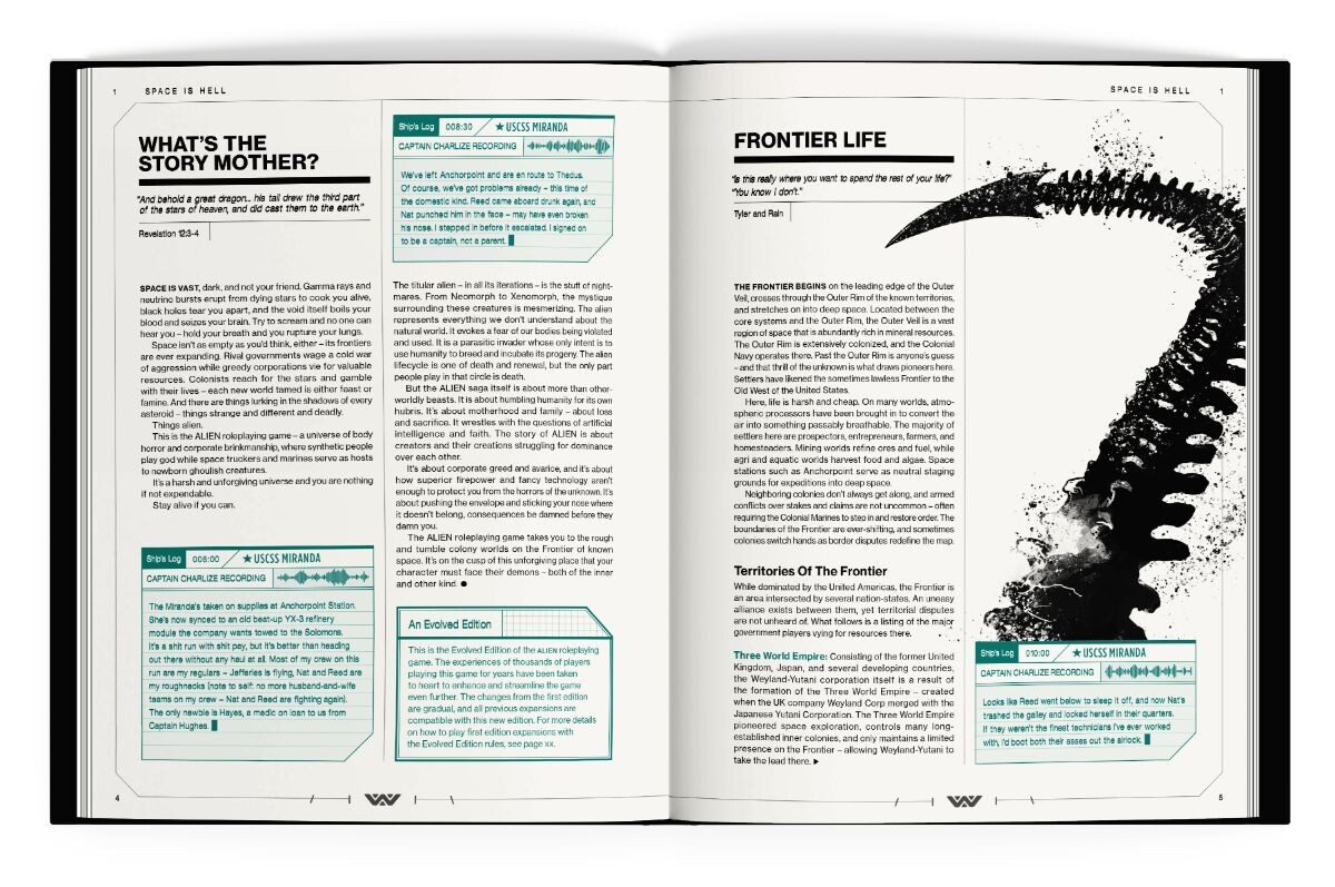 Alien RPG Evolved Edition Core Rulebook