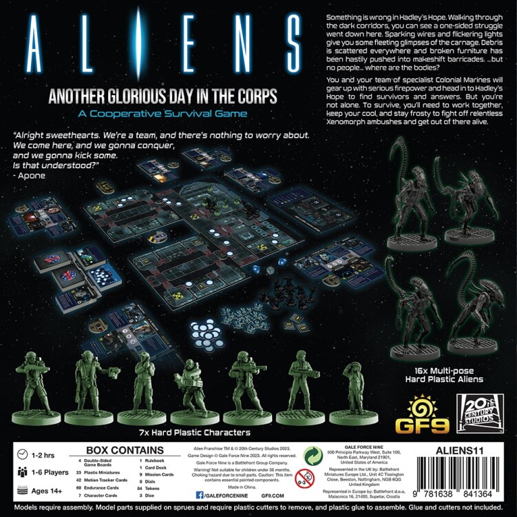 Aliens: Another Glorious Day In The Corps – Updated Edition