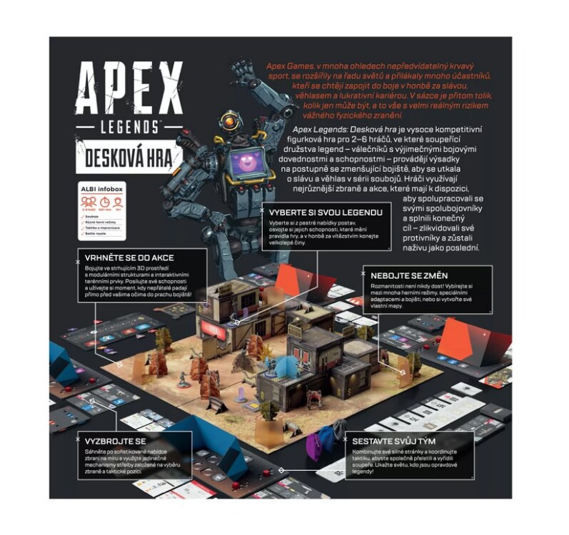 Apex Legends: Desková hra + promo Rozšíření Loba
