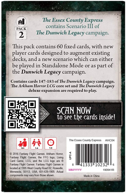 Arkham Horror LCG: The Essex County Express