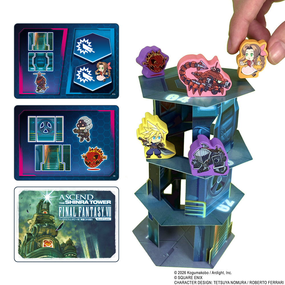 Ascend the Shinra Tower: Final Fantasy VII