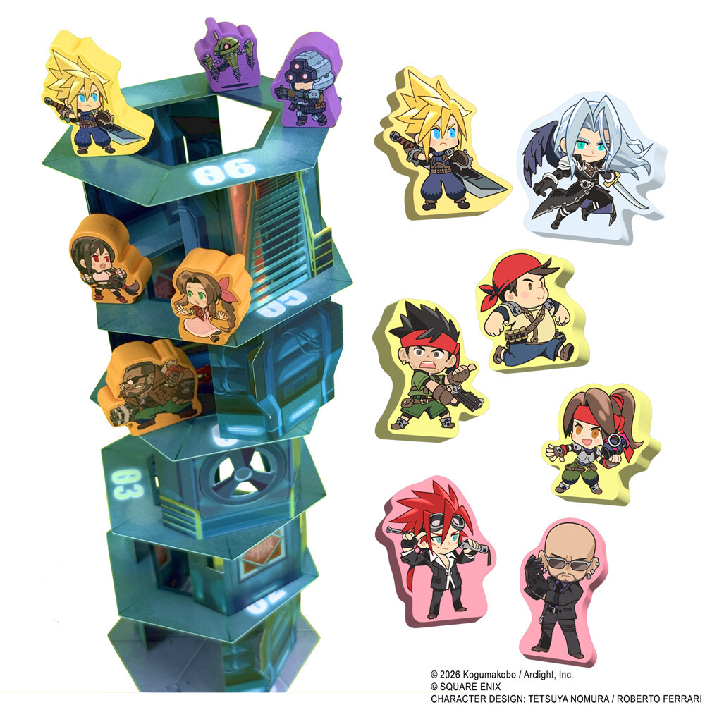 Ascend the Shinra Tower: Final Fantasy VII