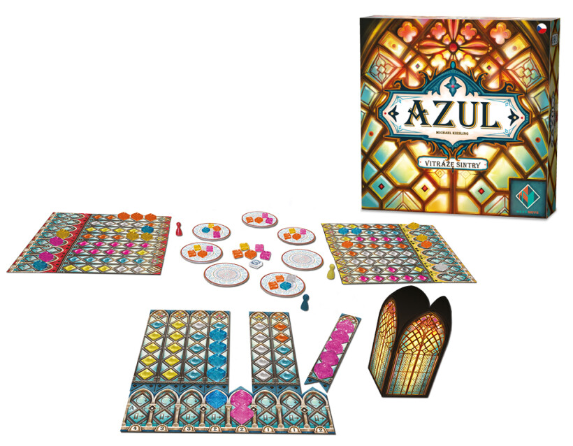 Azul: Vitráže Sintry