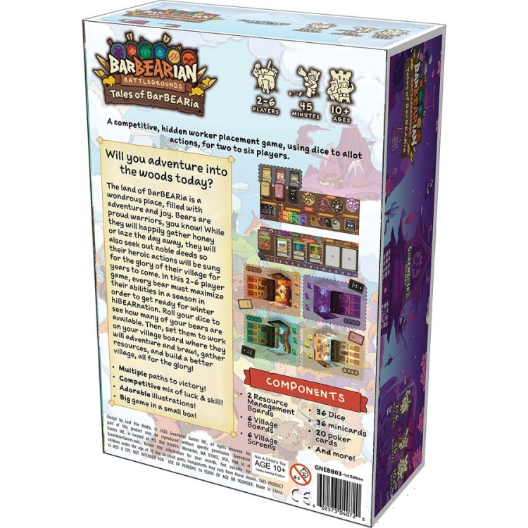Barbearian Battlegrounds Tales of Barbearia