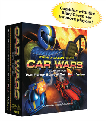 Car Wars (Sixth Edition): Two-Player Starter Set Red/Yellow