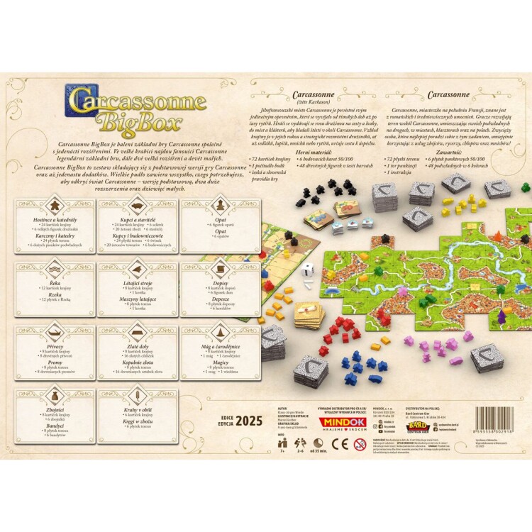 Carcassonne: Big Box (Edice 2025)