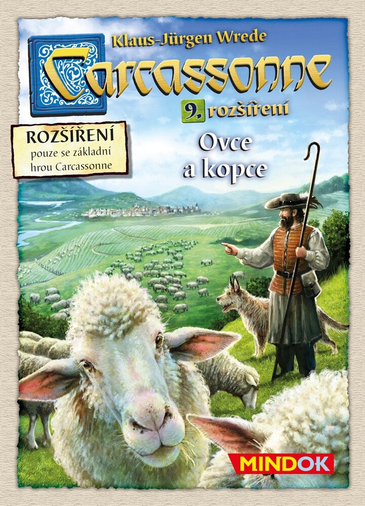 Carcassonne: Ovce a kopce (9. rozšíření) - Klaus-Jürgen Wrede