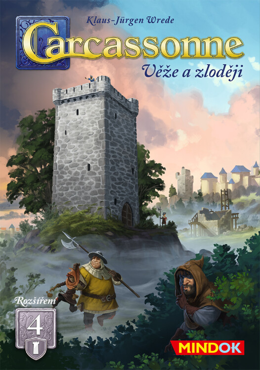 Carcassonne rozšíření 4: Věže a zloději (2025)