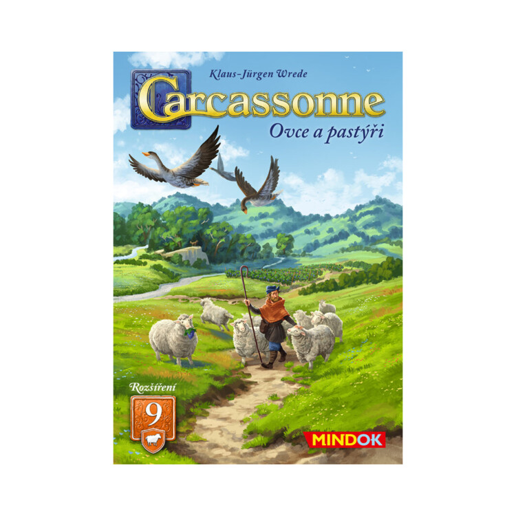 Carcassonne rozšíření 9: Ovce a pastýři (2025)