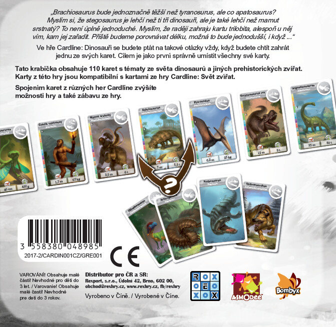 Cardline Dinosauři