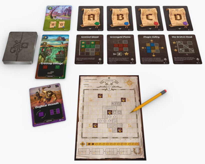 Cartographers: A Roll Player Tale