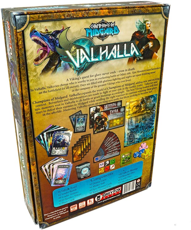 Champions of Midgard: Valhalla expansion
