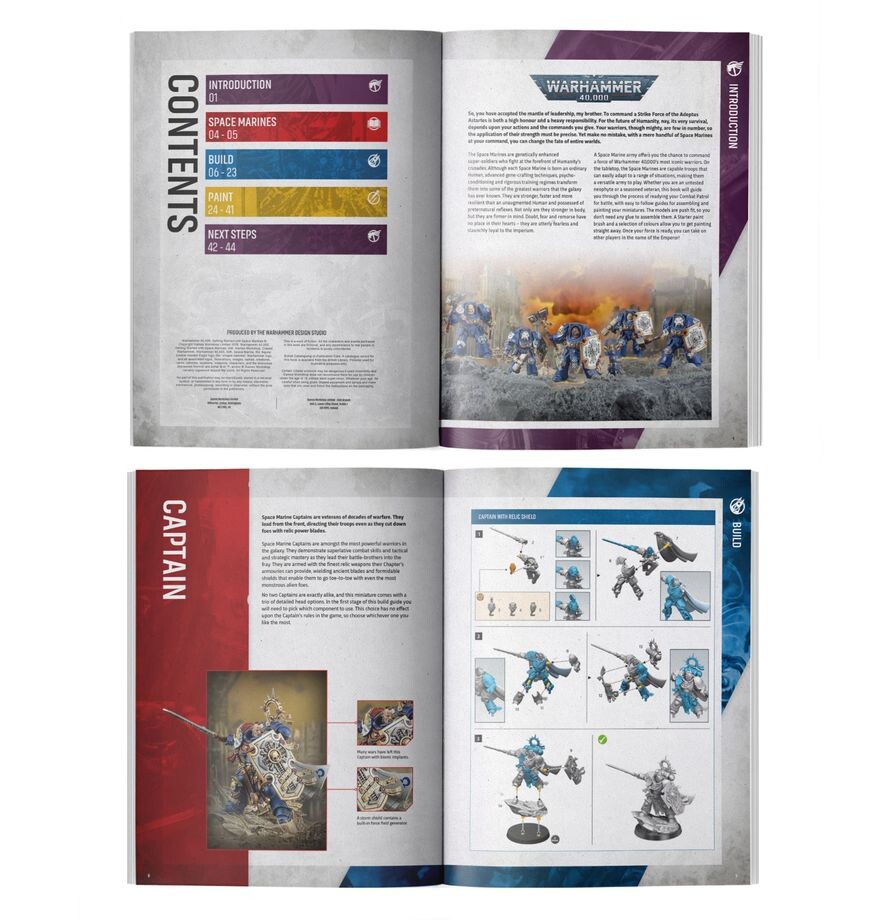 Citadel Warhammer 40000: Getting Started with Space Marines