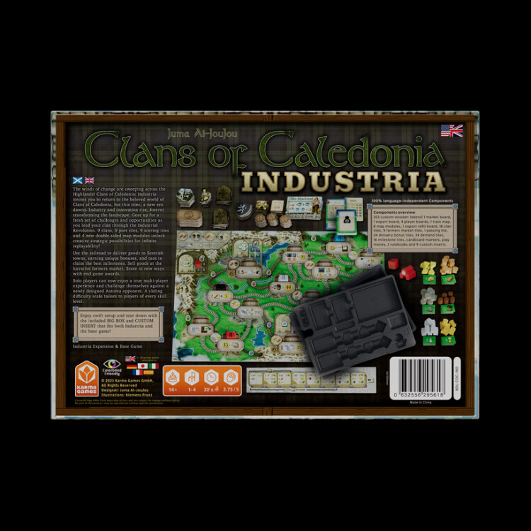 Clans of Caledonia: Industria Bundle (Base Game + Expansion)