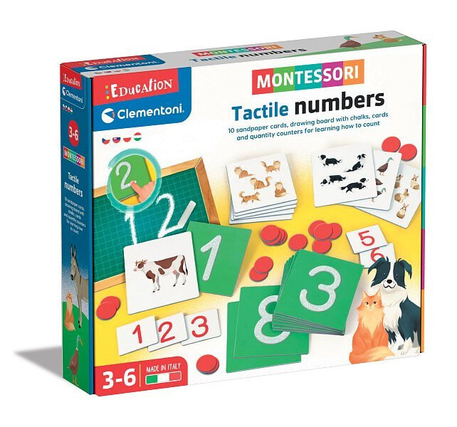 Clementoni Montessori - Nauč se číslice