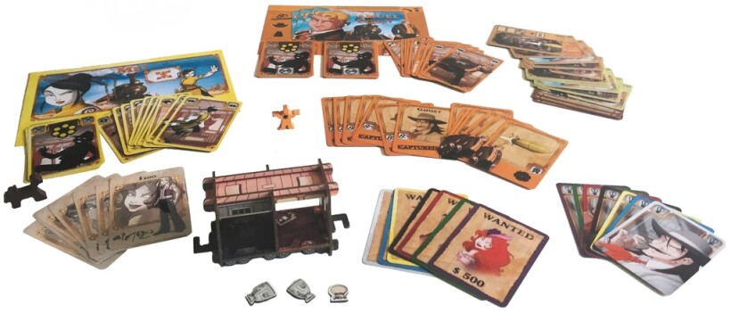 Colt Express - Marshal and Prisoners