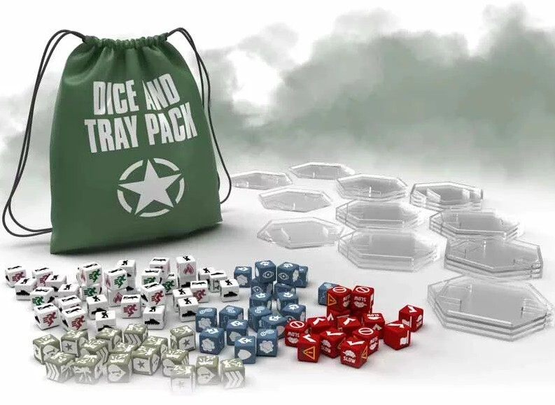 Company of Heroes: 2nd Edition: Dice and Vehicle Tray Pack