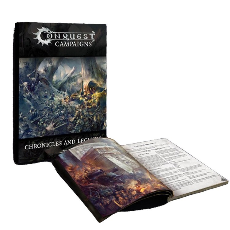 Conquest Campaign Hardcover Book and Rules Expansion