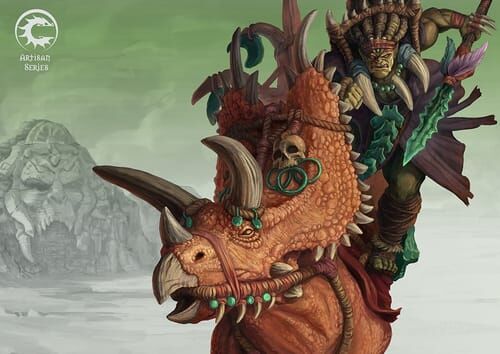 Conquest: Wadrhun - Thunder Chieftain Artisan Series