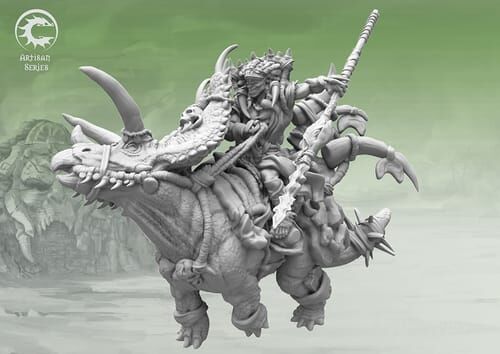 Conquest: Wadrhun - Thunder Chieftain Artisan Series